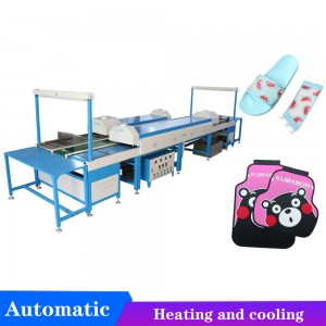 Automatic pvc production line for heating and c...