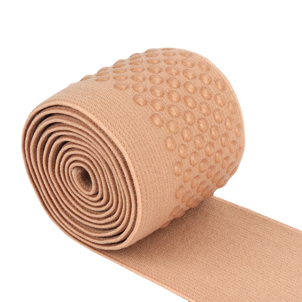 Automatic silicone dot coating machine for elastic band