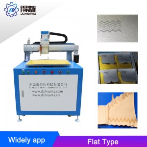 Flat type silicone glue coating machine for strapless fabrics/underwear
