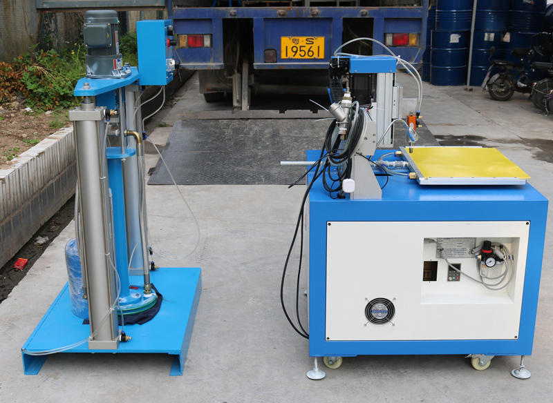flat coating machine picture