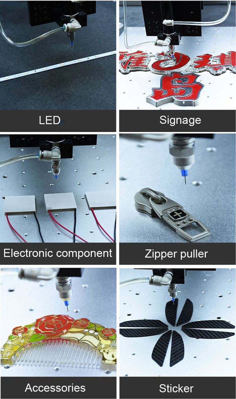 vision dispensing machine application